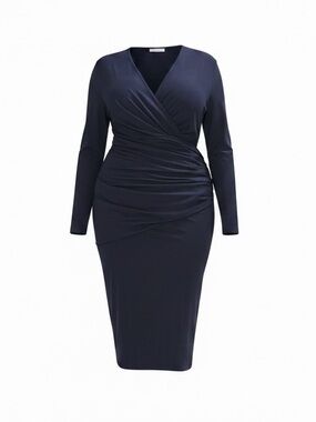 MM LaFleur Casey Faux Wrap Knit Dress